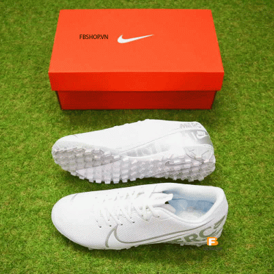 Giày đá bóng Nike Mercurial Vapor XIII TF trắng