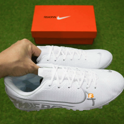 Giày đá bóng Nike Mercurial Vapor XIII TF trắng 