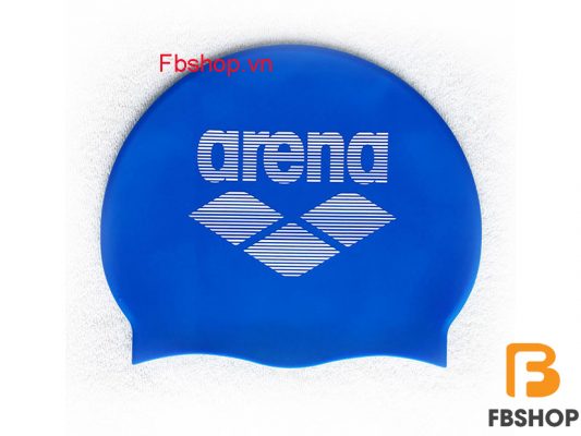 Hình ảnh Mũ bơi silicone Arena 6400E màu xanh dương