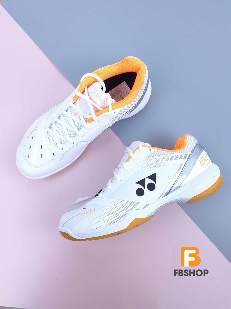Giày Yonex SHB 65Z3 Wide Trắng cam 2023 | Thiết kế hoàn toàn mới