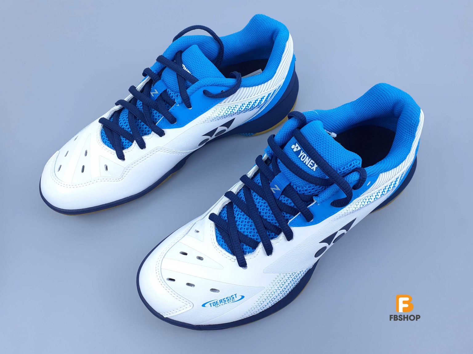 Giày Yonex SHB 65Z3 Men Trắng Xanh | Bản NEW 2023 ấn tượng
