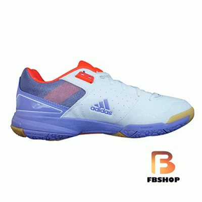 Giày cầu lông Adidas Quickforce 7 W White Blue