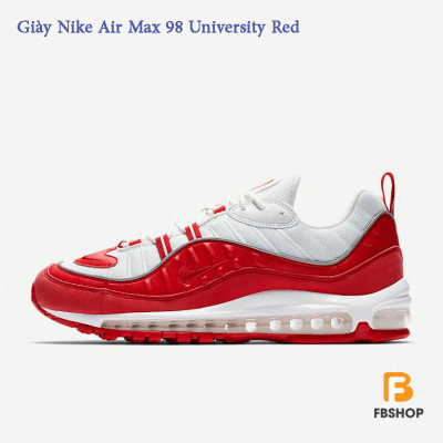 Giày Nike Air Max 98 University Red