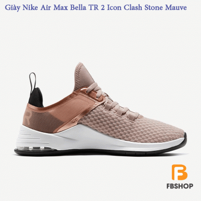 Giày Nike Air Max Bella TR 2 Icon Clash Stone Mauve