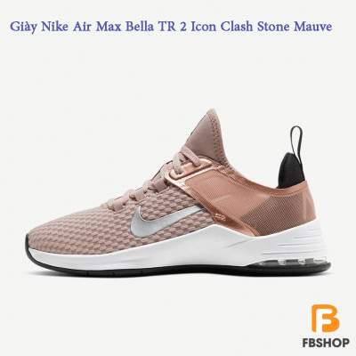 Giày Nike Air Max Bella TR 2 Icon Clash Stone Mauve