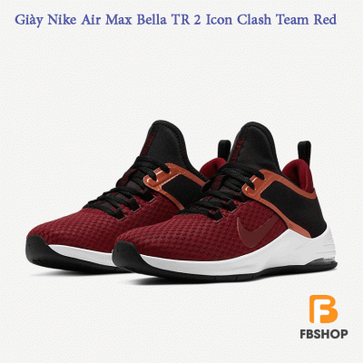 Giày Nike Air Max Bella TR 2 Icon Clash Team Red