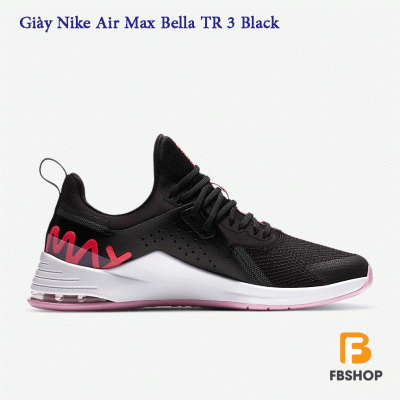 Giày Nike Air Max Bella TR 3 Black