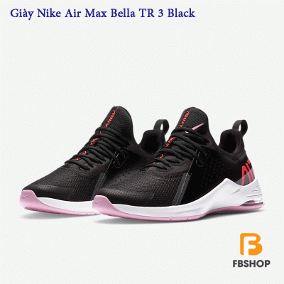 Giày Nike Air Max Bella TR 3 Black