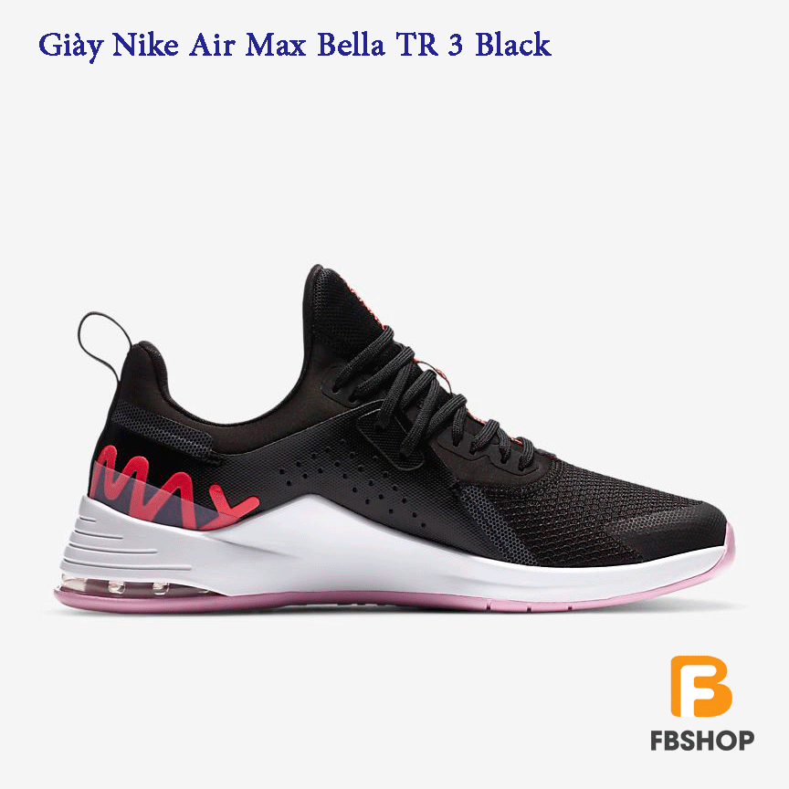 Gi?�y Nike Air Max Bella TR 3 Black | S?�� Chuy?�?n ???�?ng ?�?n ???�?nh