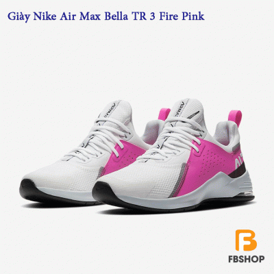 Giày Nike Air Max Bella TR 3 Fire Pink