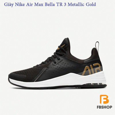 Giày Nike Air Max Bella TR 3 Metallic Gold