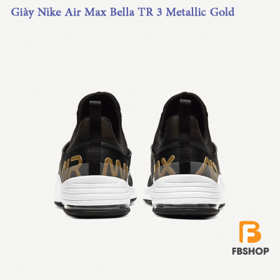 Giày Nike Air Max Bella TR 3 Metallic Gold