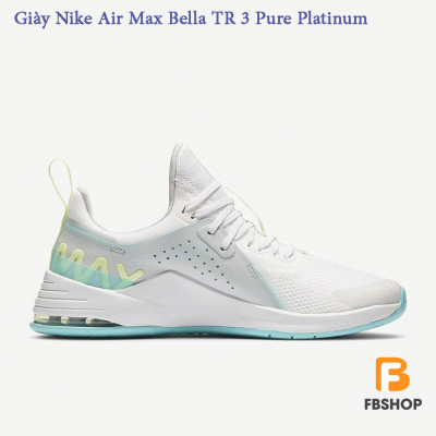 Giày Nike Air Max Bella TR 3 Pure Platinum