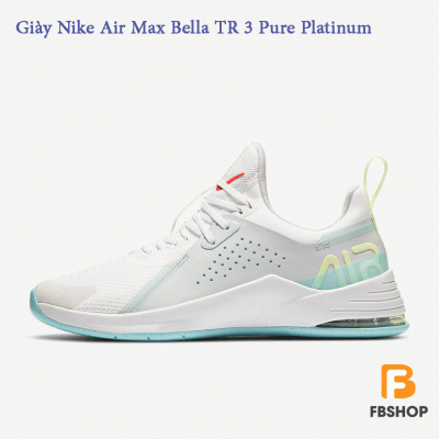 Giày Nike Air Max Bella TR 3 Pure Platinum