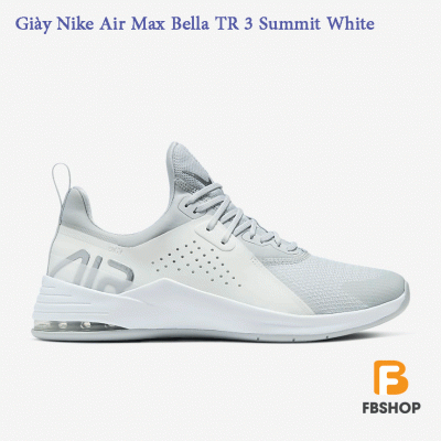 Giày Nike Air Max Bella TR 3 Summit White