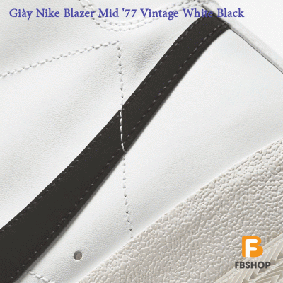 Giày Nike Blazer Mid '77 Vintage White Black