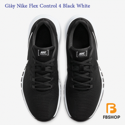 Giày Nike Flex Control 4 Black White