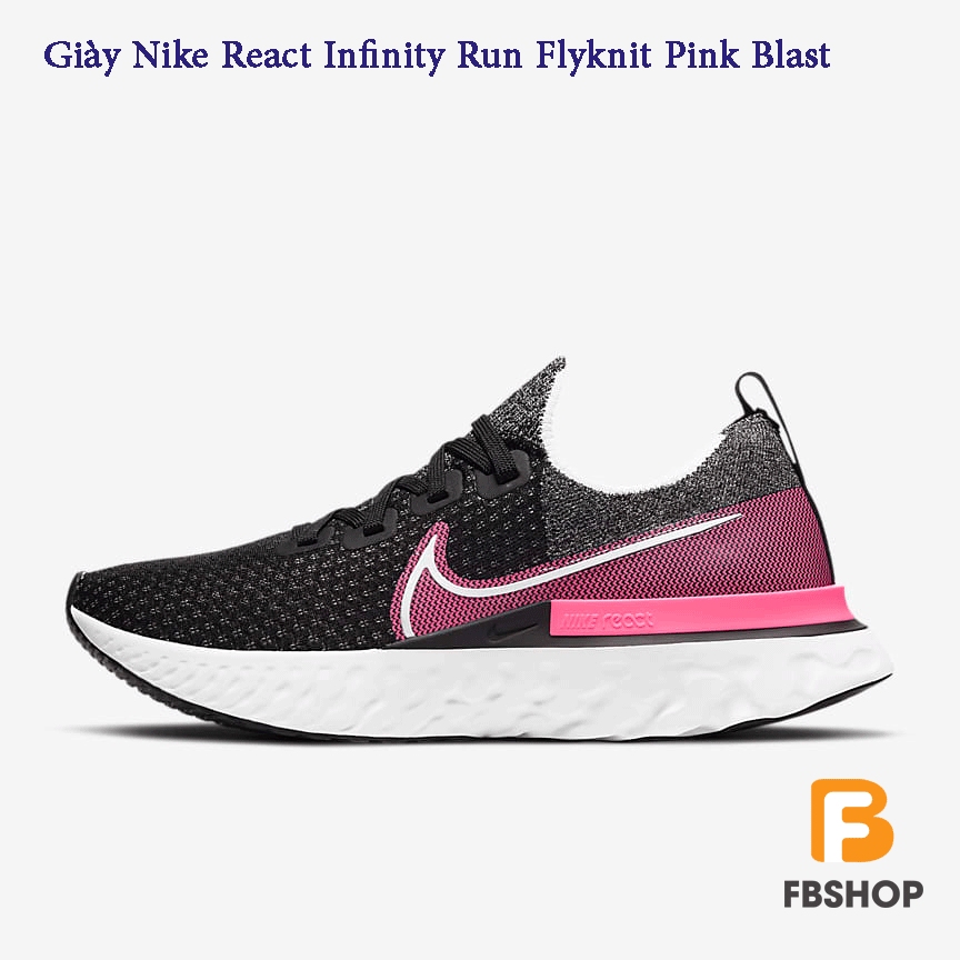 Giày Nike React Infinity Run Flyknit Pink Blast Đáng Thử Nghiệm