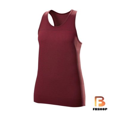 Áo Tennis Wilson Womens F2 Seamless Red 