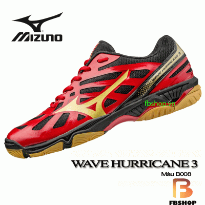 Giày MIZUNO WAVE HURRICANE 3 Đỏ