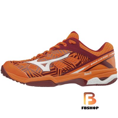 Giày tennis Mizuno Wave Exceed OC Orange