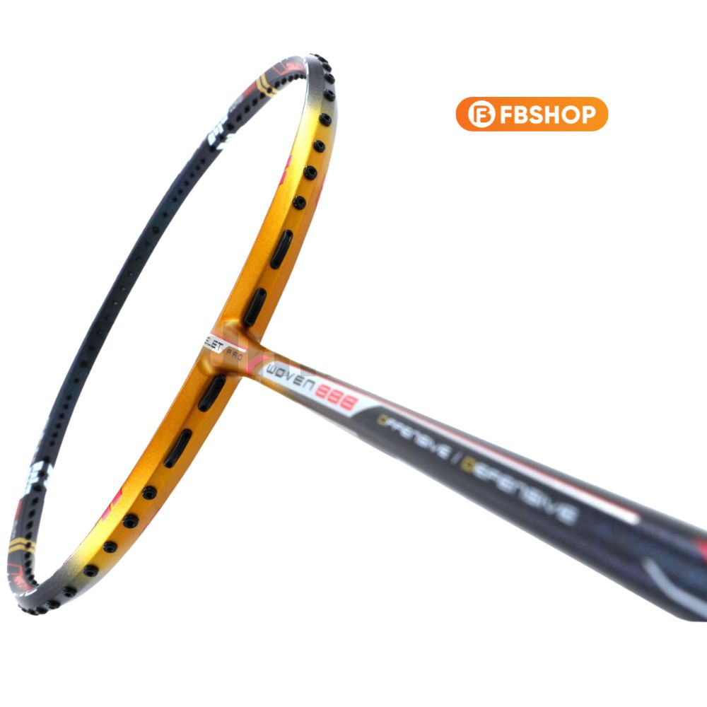 Vợt cầu lông Woven 888 hỗ trợ tốt cho lối chơi công thủ toàn diện Vợt cầu lông Woven 888 hỗ trợ tốt cho lối chơi công thủ toàn diện