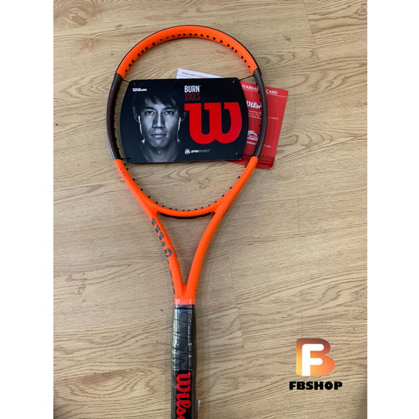 Vợt Tennis Wilson Burn 100LS Orange 280g | Phiên bản đặc biệt