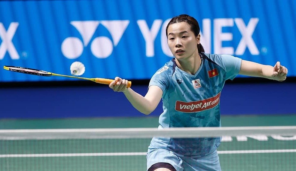 Nguyễn Thuỳ Linh thi đấu ở giải Đức Mở rộng 2024