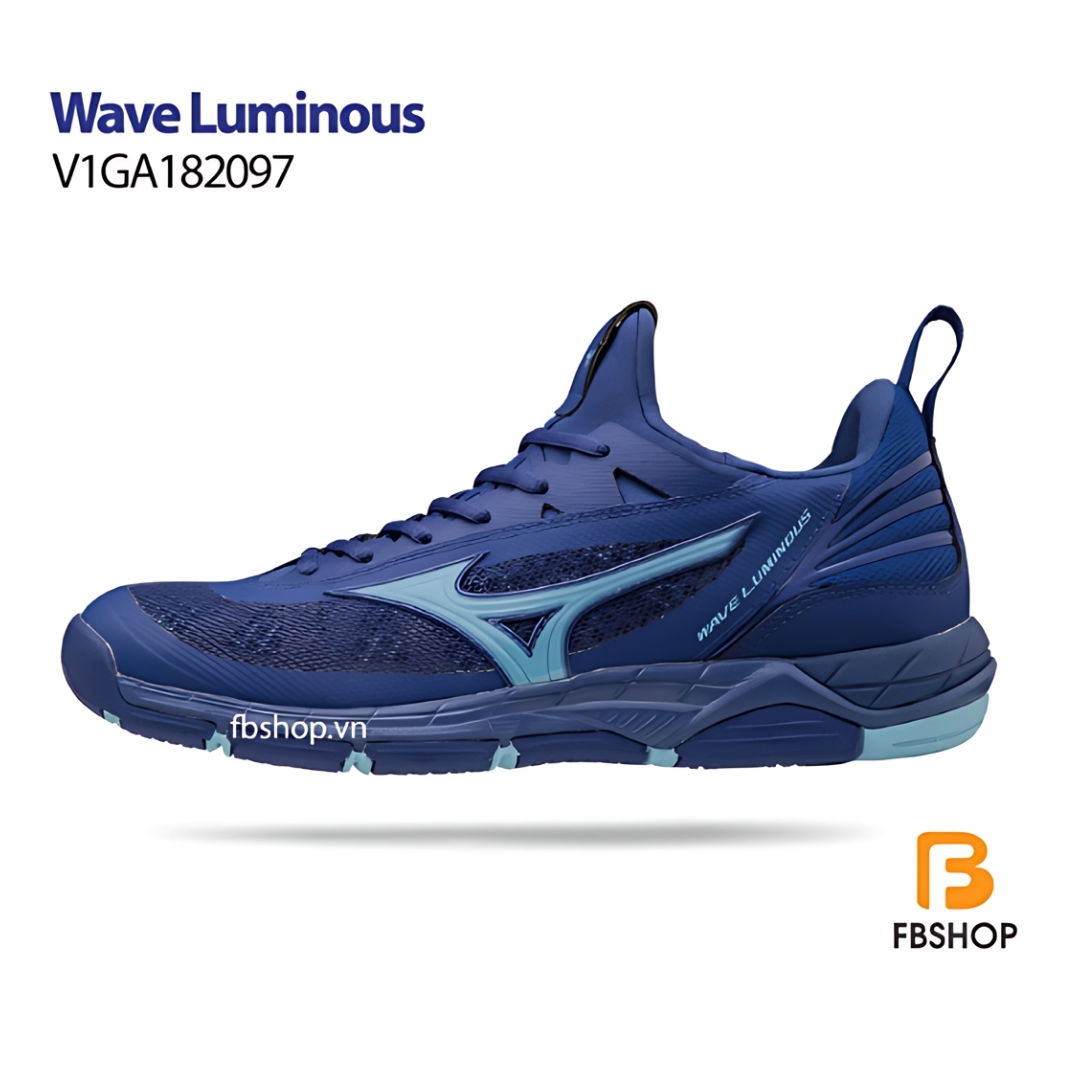 Mizuno Wave Luminous - Sắc Xanh Mạnh Mẽ