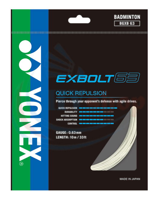 Cước cầu lông Yonex Exbolt 63