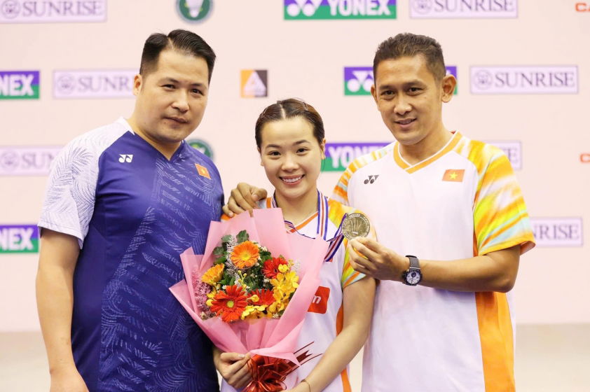 Nguyễn Thùy Linh - đương kim vô địch Vietnam Open lần 3