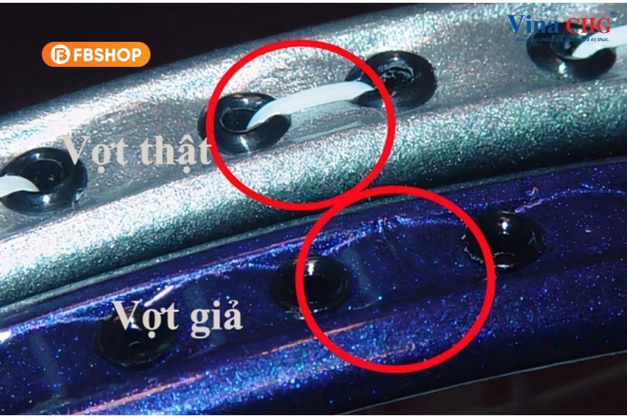 Phần rãnh gen vợt Astrox 100ZZ chính hãng được chế tác tỉ mỉ, chắc chắn