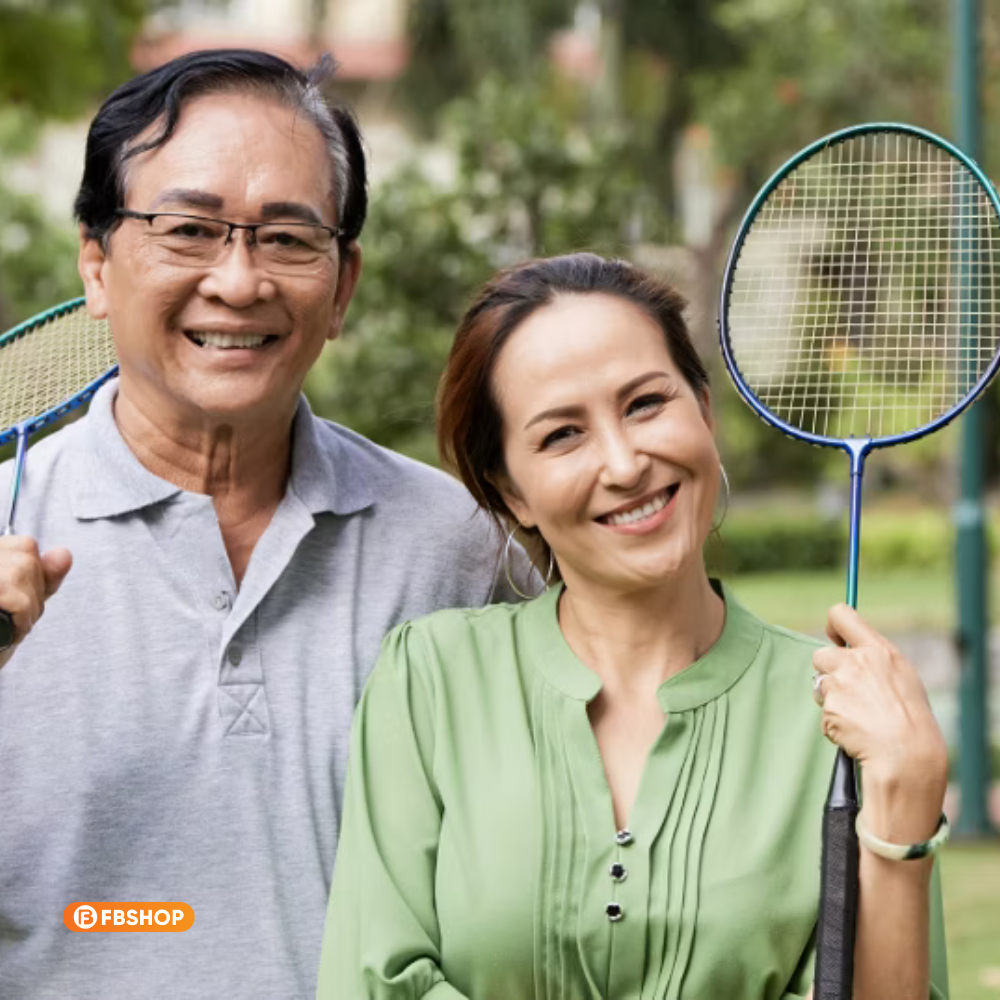 Chơi cầu lông giúp giải tỏa căng thẳng