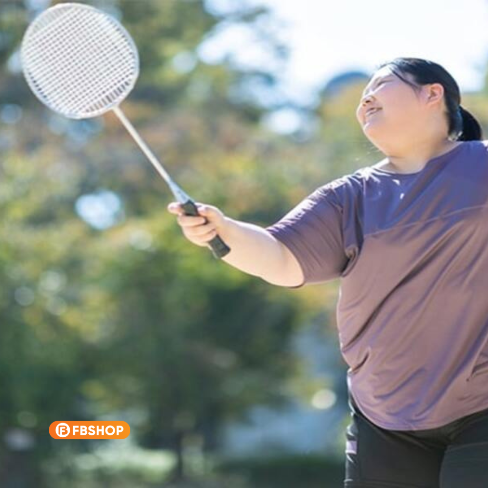 Chơi cầu lông hỗ trợ giảm cân hiệu quả