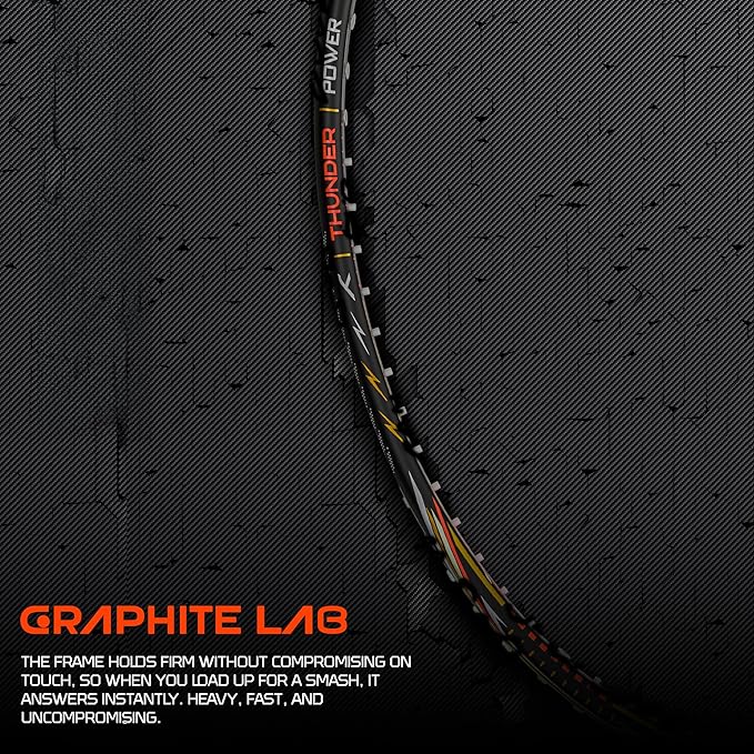 Công nghệ GRAPHITE LAB mang đến những cú cung vợt nhanh 