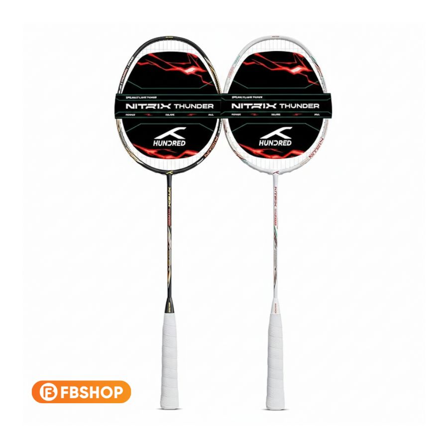Vợt cầu lông Hundred Nitrix Thunder chính hãng thiết kế hiện đại mạnh mẽ
