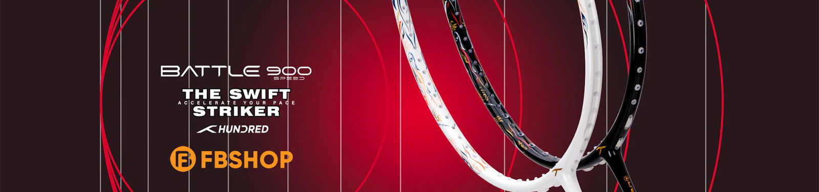Vợt cầu lông Hundred Battle 900