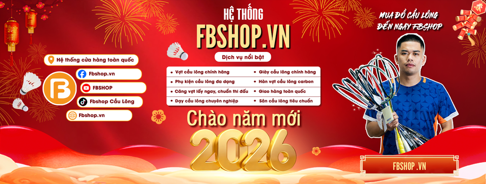 Mua vợt cầu lông tại Fbshop
