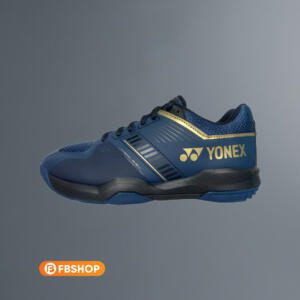 Giày Cầu Lông Yonex Strider Flow Wide xanh navy vàng kim