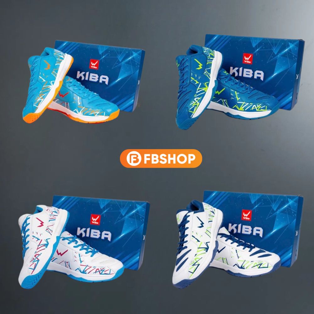 Giày Wika Kiba với 4 phiên bản màu sắc Giày thể thao Wika Kiba
