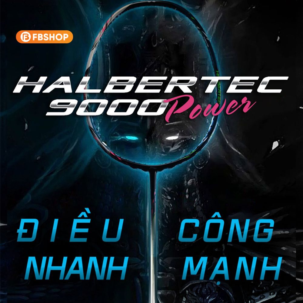 Review vợt cầu lông Lining Halbertec 9000 Power