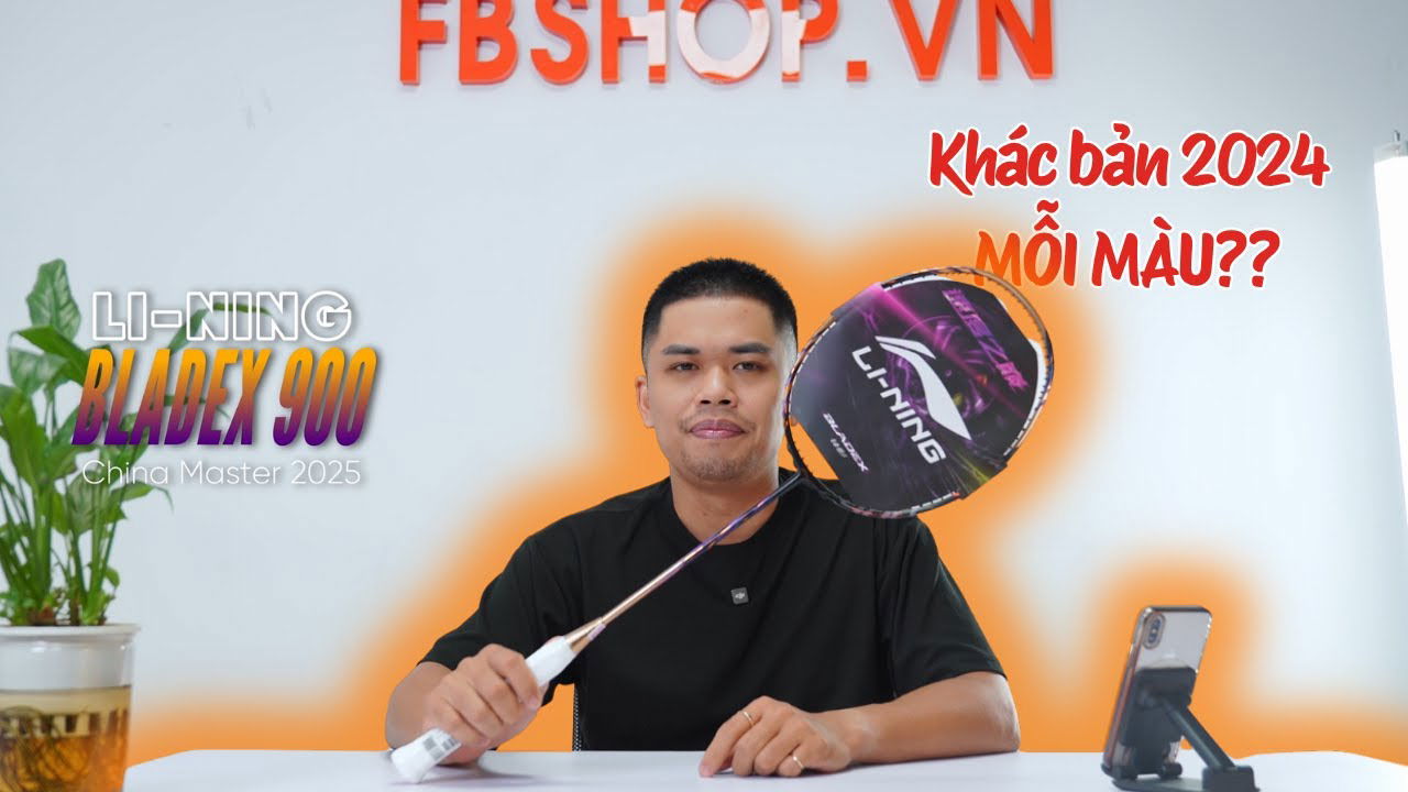 Review vợt cầu lông Lining Bladex 900 Chia Masters 2025