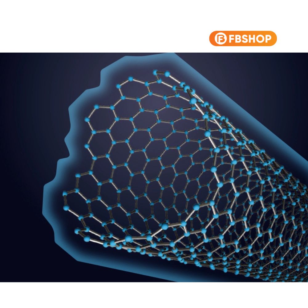 Công nghệ xử lý vật liệu NANO CARBON TUBE liên kết các phân tử hình lục giác thành hình trụ