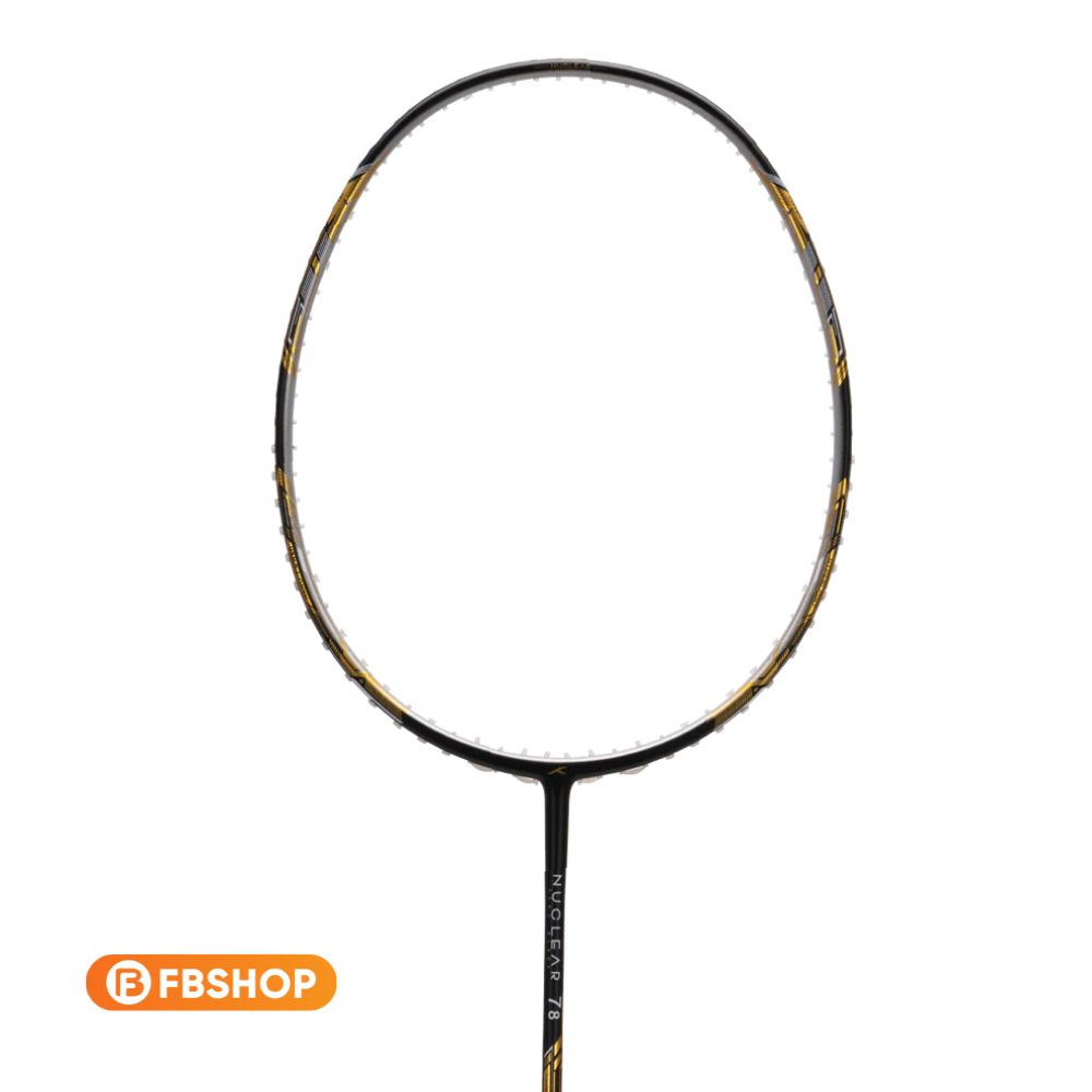 Thiết kế đầu vợt hơi vuông giúp mở rộng diện tích tiếp xúc cầu tối ưu trên vợt Nuclear 78 Thiết kế đầu vợt hơi vuông giúp mở rộng diện tích tiếp xúc cầu tối ưu trên vợt Nuclear 78