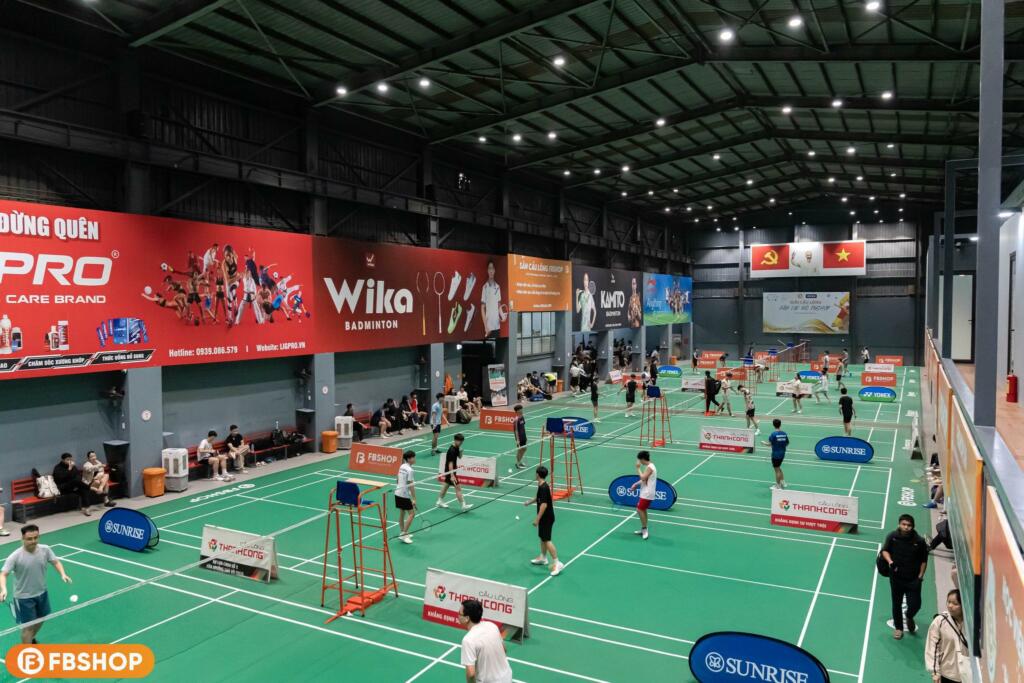 Giải cầu lông Học viện Fbshop Open lần 1 thành công ngoài mong đợi với sự tham gia trực tiếp của 150 VĐV