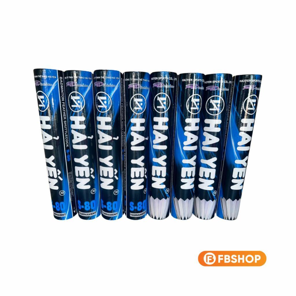 Ống Cầu Lông Hải Yến S80 giúp người chơi chuẩn hóa quỹ đạo bay và cảm giác cầu Ống Cầu Lông Hải Yến S80 cho cảm giác cầu chuẩn hóa quỹ đạo