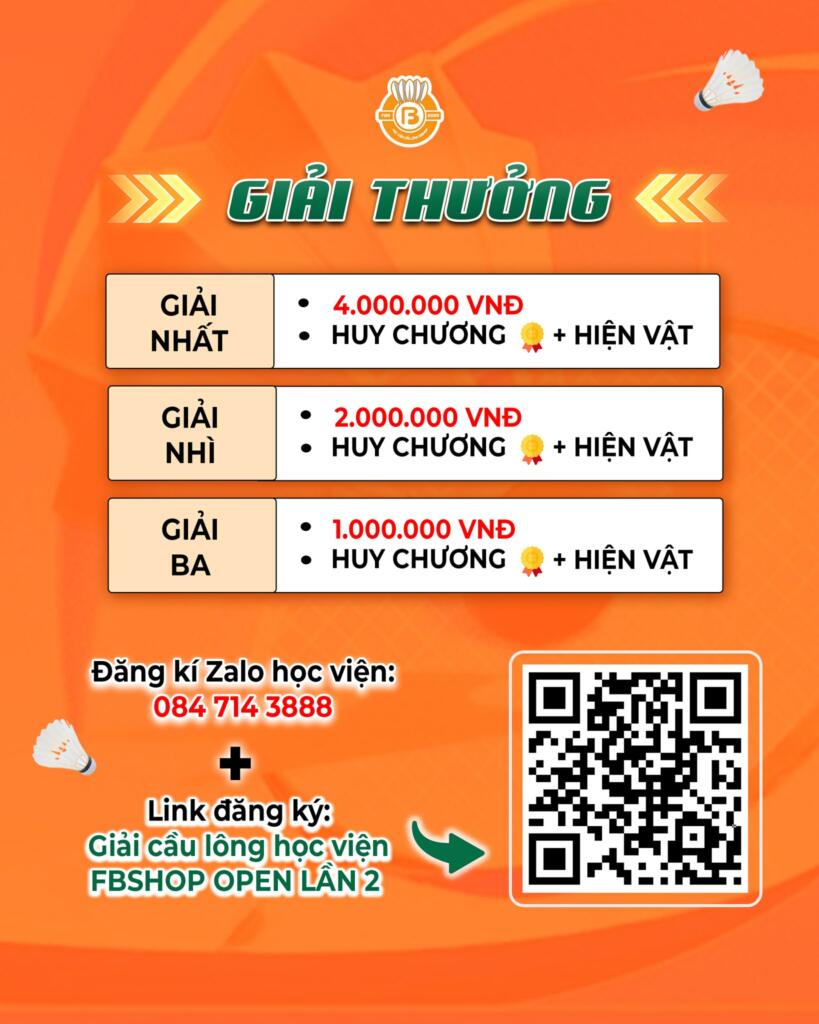 Cơ cấu giải thưởng hấp dẫn