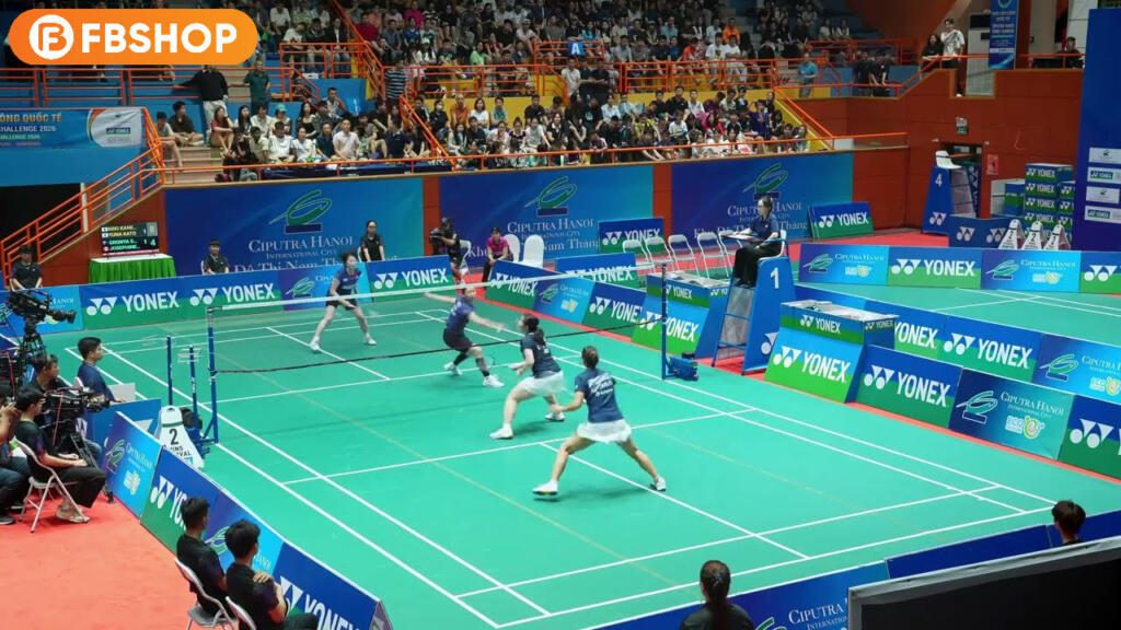 Trận chung kết đôi nữ Ciputra Hà Nội 2026 kịch tính ngay từ khi bắt đầu