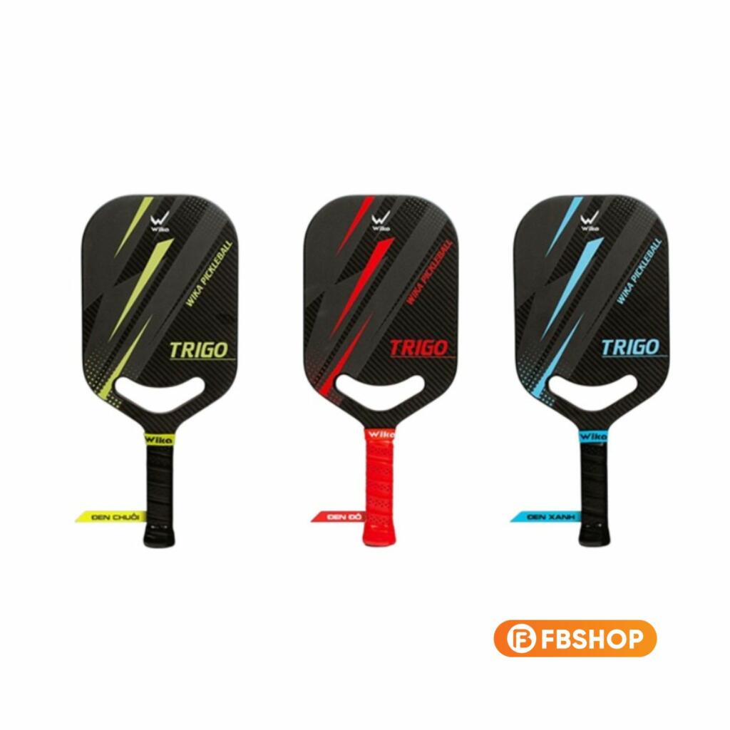 Vợt Pickleball Wika Trigo với 3 phiên bản màu sắc đa dạng cho người chơi lựa chọn 