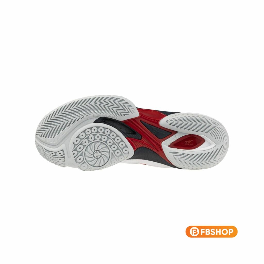 Giày Cầu Lông Mizuno Wave Claw EL 2 cho độ bám sân cực kỳ hiệu quả 